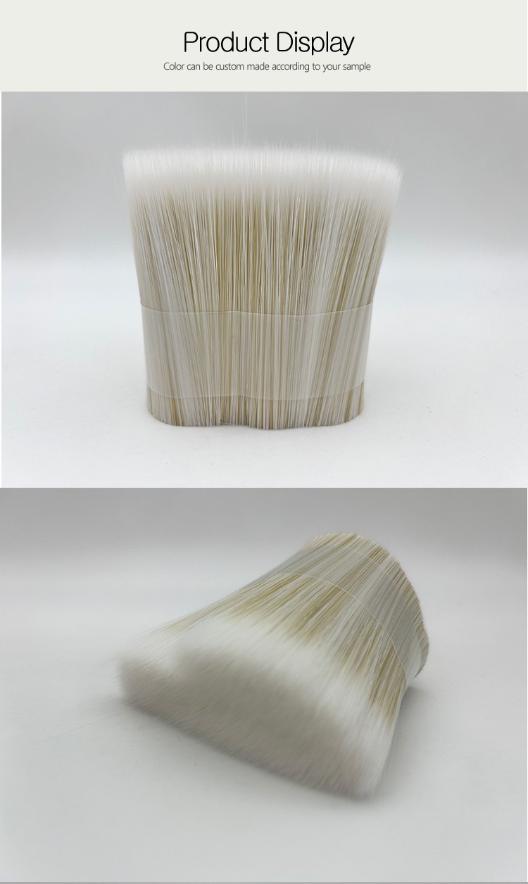 White Mixture Imitation White Solid Brush Filament