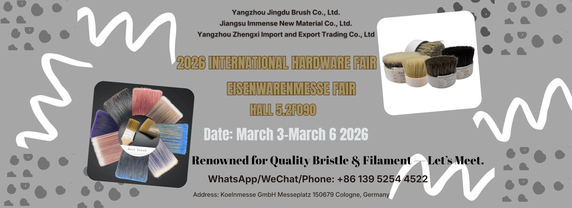 2026 International Hardware Fair EISENWARENMESSE FAIR